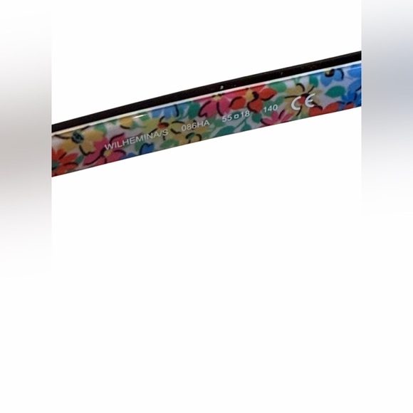 Kate Spade Fun Classy Tortoise Shell Sunglasses with Colorful Floral Arms‎ main image 6